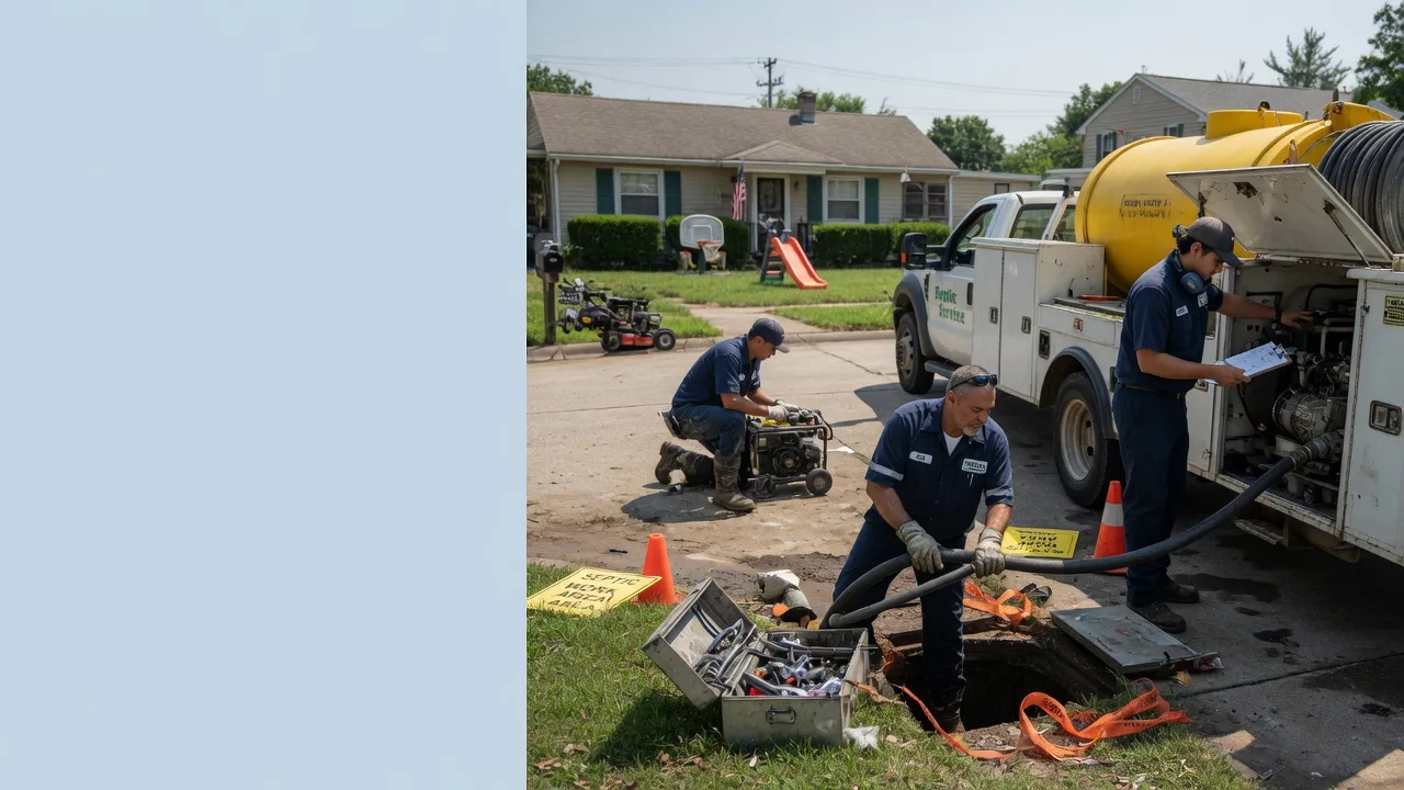 Septic Tank Pumping in York, AL near me